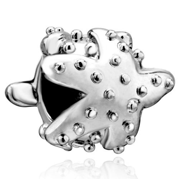 European Bead Starfish (Compatible With Pandora Charm Bracelets)