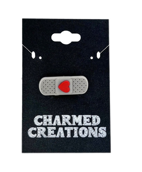 Bandage With Red Heart Shoe Charm