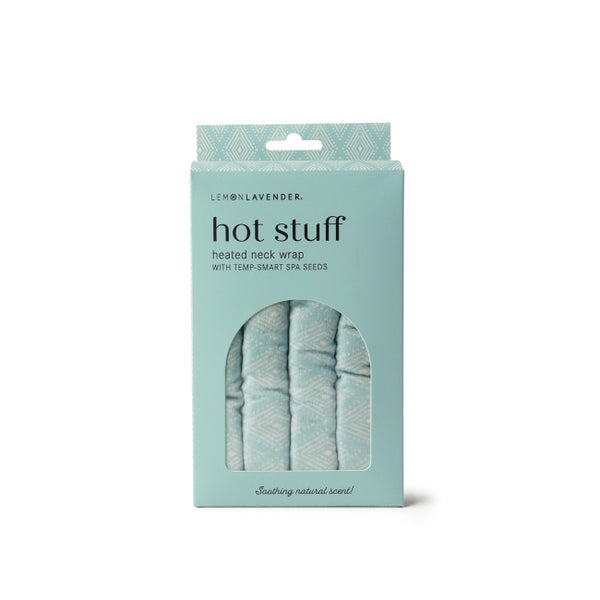 Hot Stuff Diamond Print Heated Neck Wrap By Lemon Lavender In Box