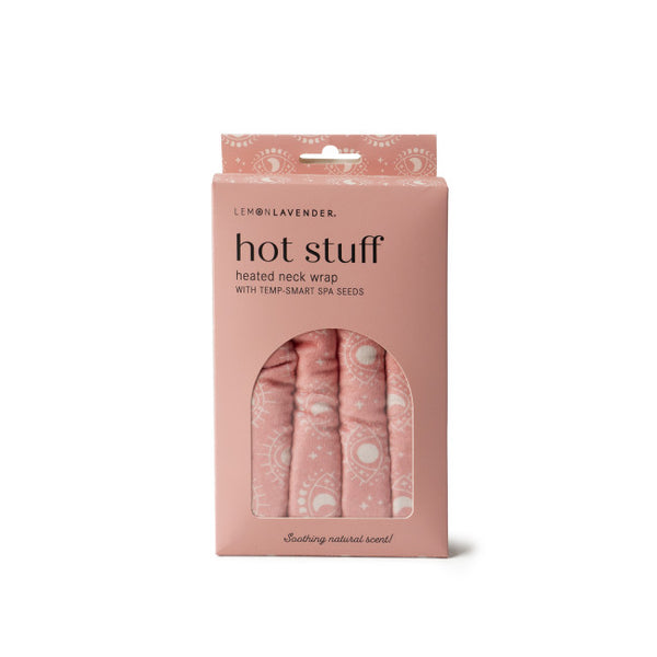 Hot Stuff Evil Eye Print Heated Neck Wrap By Lemon Lavender
