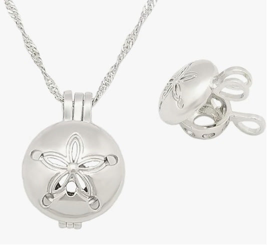 Love Pearl™ Sand Dollar Cage Necklace DIY Oyster Opening Kit