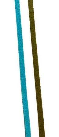2-Pack Colorful Thin Suede For Necklaces Or Wrap Bracelets