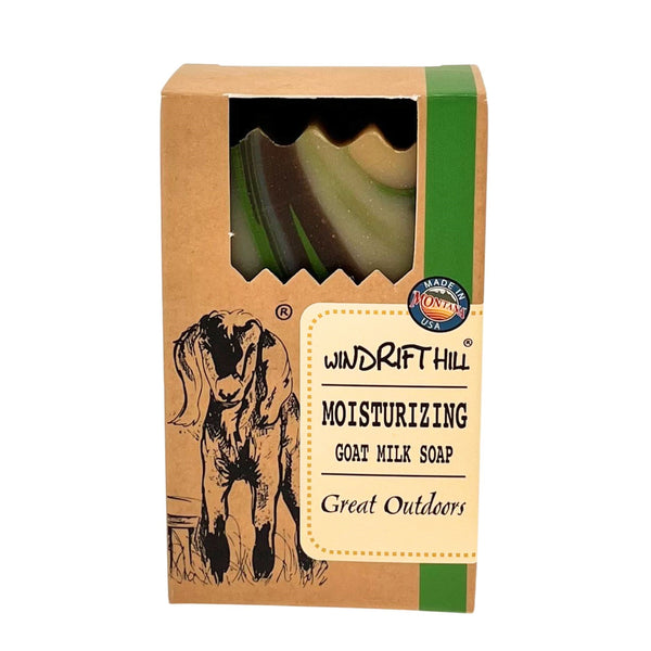 Windrift Hill Great Outdoors Moisturizing Goat Milk Soap Bar
