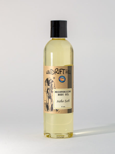 Windrift Hill moisturizing bath & body oil Mother Earth scent 8oz