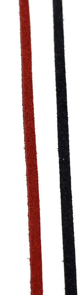 2-Pack Colorful Thin Suede For Necklaces Or Wrap Bracelets