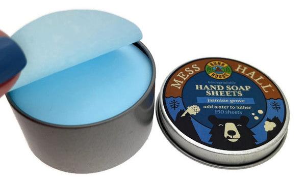 Mess Hall Biodegradable Soap Sheets By Bunk House