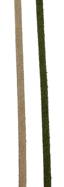2-Pack Colorful Thin Suede For Necklaces Or Wrap Bracelets