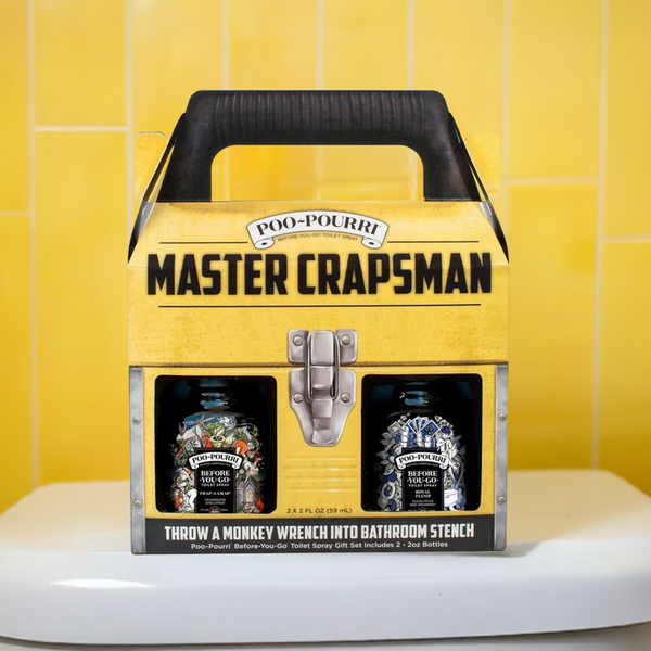 Poo~Pourri Master Crapsman Toilet Spray Tool Kit