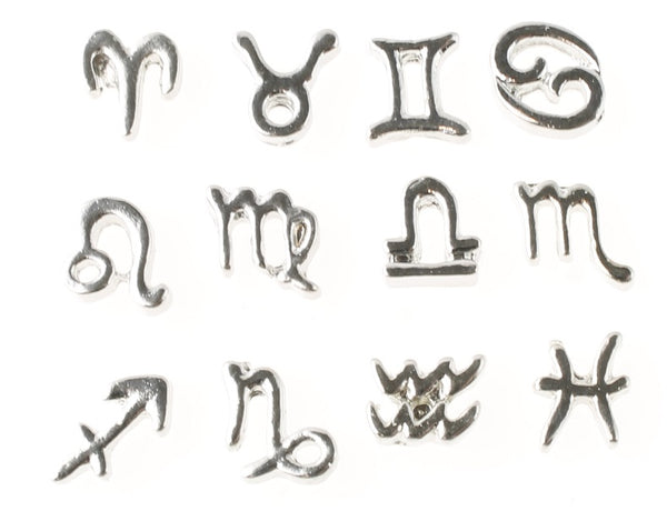 Zodiac Floating Charms