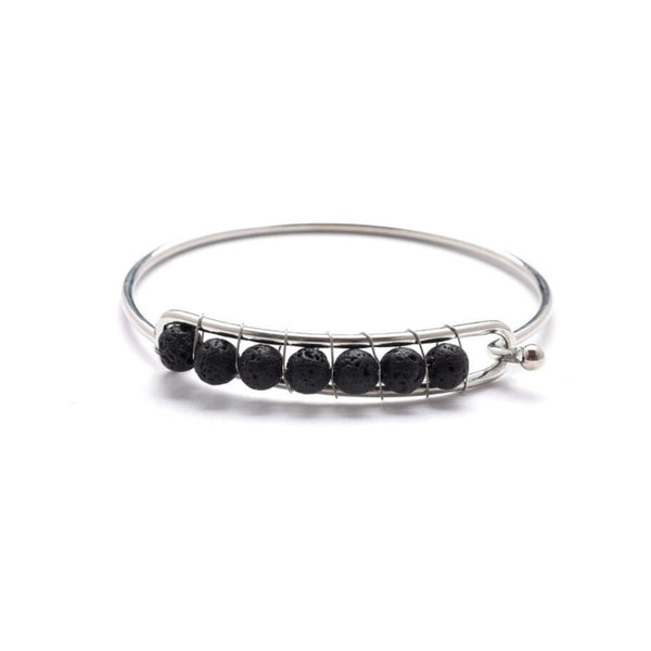 Essential Oil Diffuser Bracelet With Lava Beads