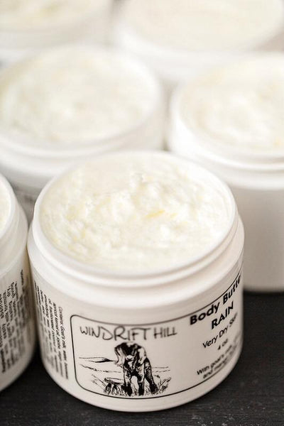 Windrift Hill Handmade Moisturizing Goats Milk Body Butter For Very Dry Skin