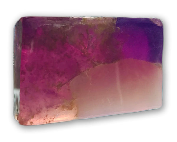 Amethyst SoapRock quarry bar February birthstone purple gemstone-inspired natural soap

