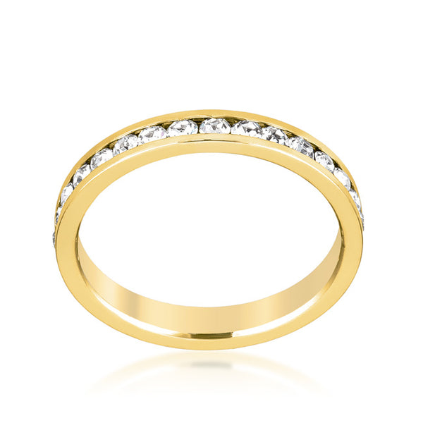April Stackable Eternity Ring In Gold