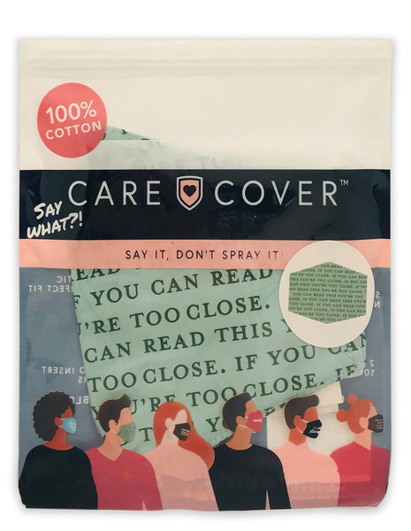 If You Can Read This You're Too Close Adult Care Cover Face Mask