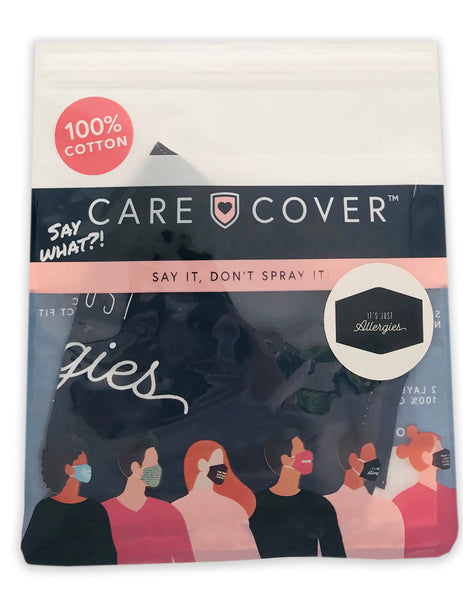 It's Just Allergies Adult Care Cover Face Mask