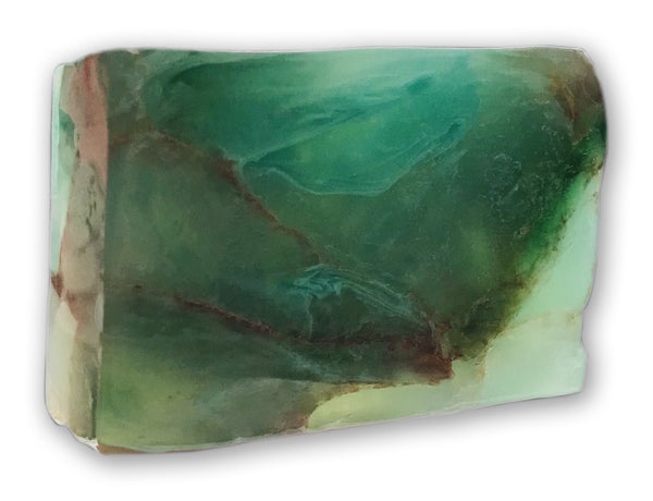 Jade SoapRock quarry bar green gemstone-inspired natural soap
