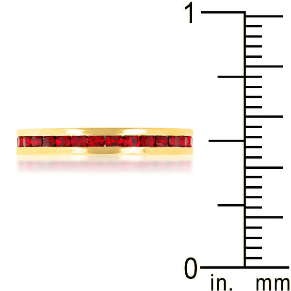 July Stackable Eternity Ring In Gold