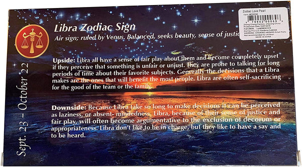 Love Pearl™ Libra Zodiac Necklace DIY Oyster Opening Kit