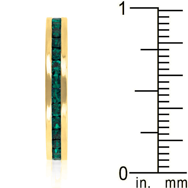 May Stackable Eternity Ring In Gold