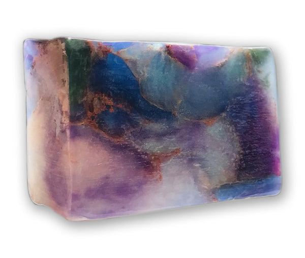 Opal SoapRock quarry bar gemstone-inspired natural soap

