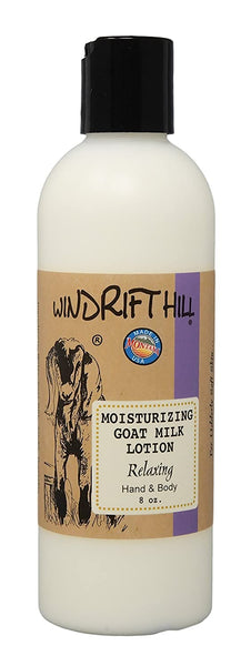 Windrift Hill moisturizing goat milk lotion Relaxing scent 8oz