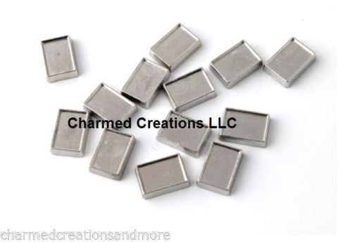 Blank DIY Rectangle Photo Floating Charms