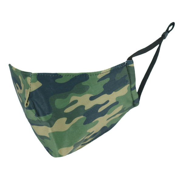 Camo Adult Care Cover Face Mask