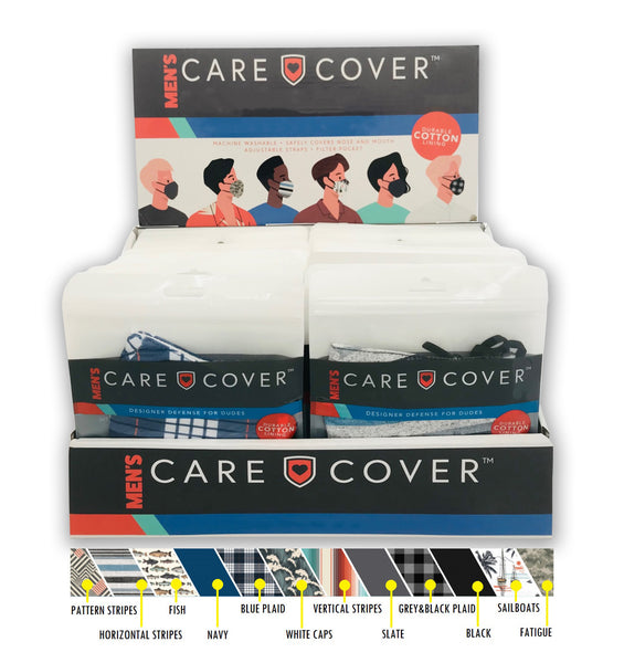 Men's Care Cover Face Masks