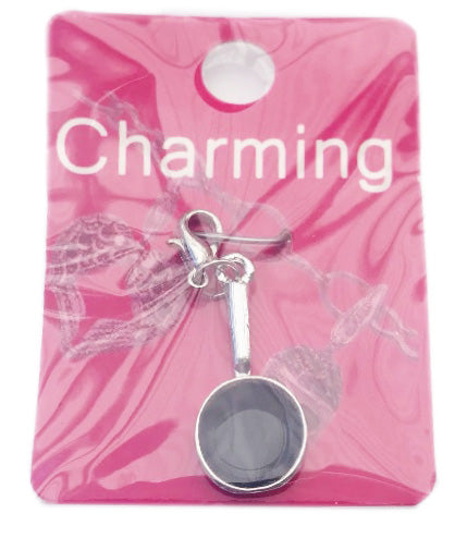 Frying Pan Clip On Charm