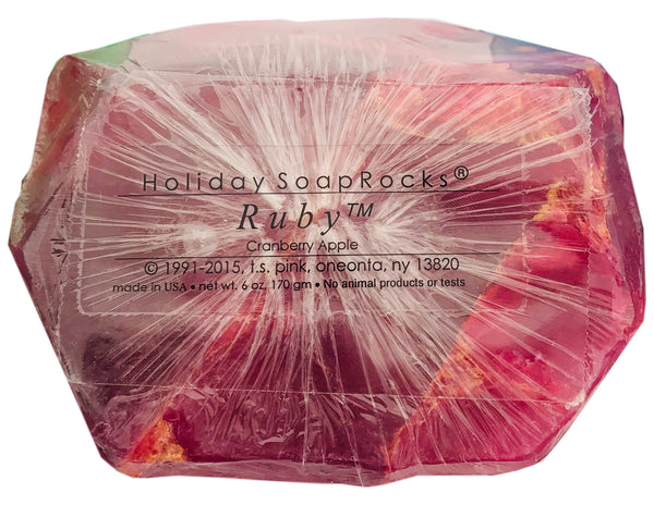 Holiday Ruby SoapRock