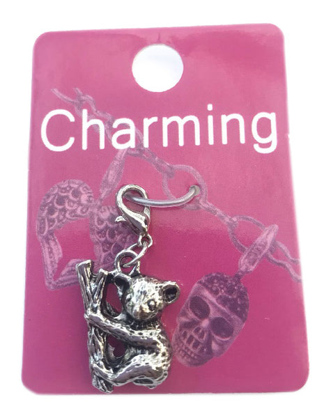 Koala Bear Clip On Charm