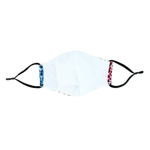 Rainbow Leopard Kids Care Cover Face Mask