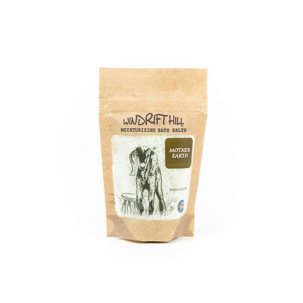 Windrift Hill moisturizing bath salts Mother Earth scent 5oz