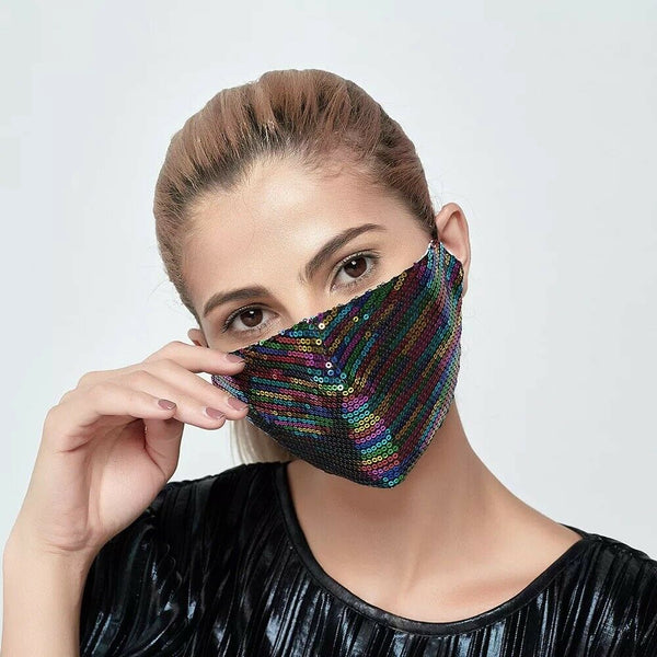 Sequin Adult Face Mask