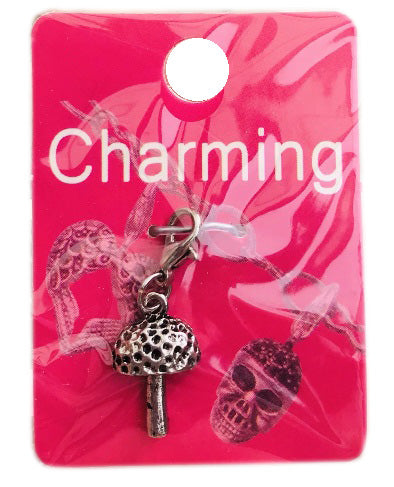 Mushroom Clip On Charm