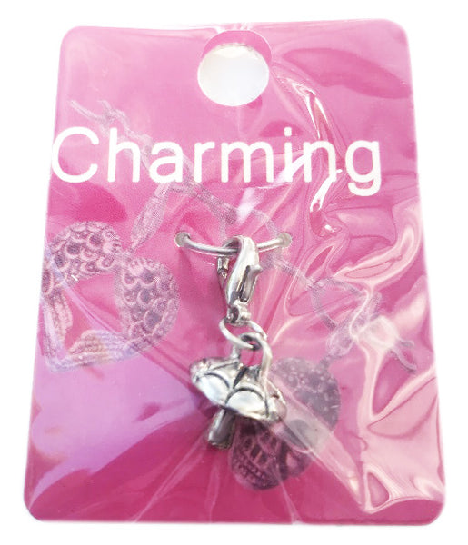 Mushroom Clip On Charm