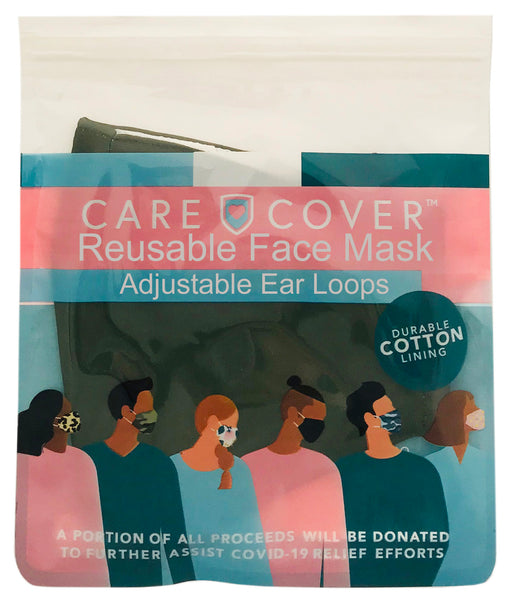 Olive Drab Adult Care Cover Face Mask