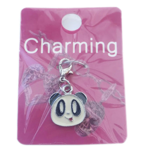 Panda Bear Clip On Charm
