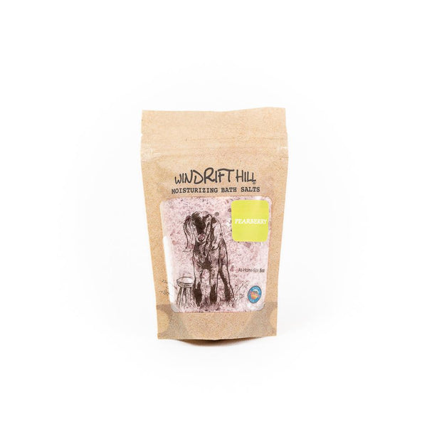 Windrift Hill moisturizing bath salts Pearberry scent 5oz