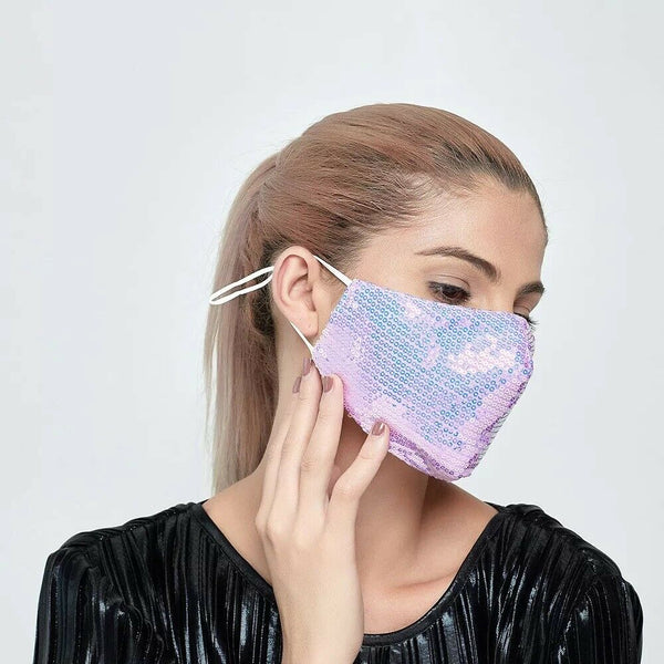 Sequin Adult Face Mask
