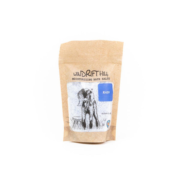 Windrift Hill moisturizing bath salts Rain scent 5oz