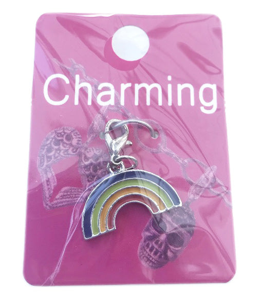 Rainbow Clip On Charm