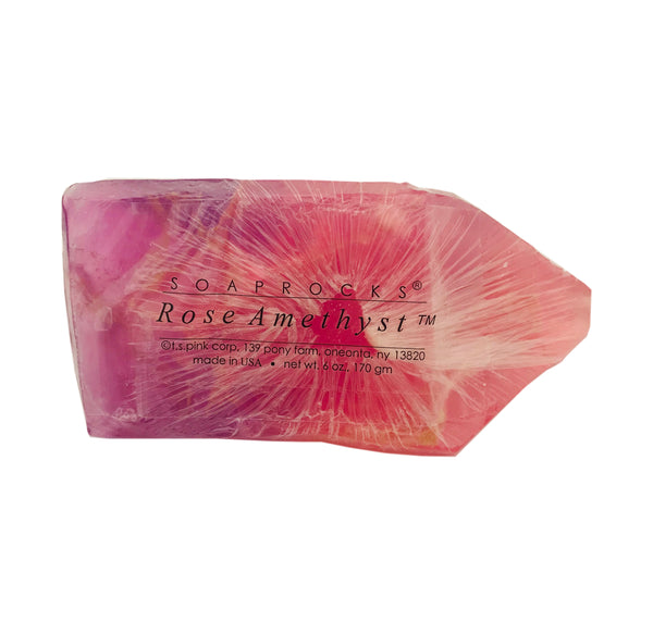 Rose Amethyst SoapRock Label