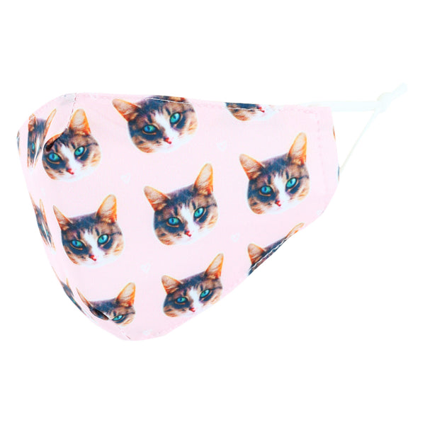 Cats Kids Care Cover Face Mask
