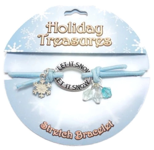 Holiday Treasures Christmas Stretch Bracelet