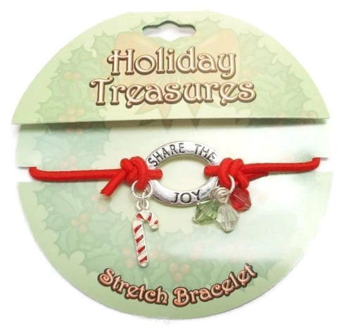 Holiday Treasures Christmas Stretch Bracelet