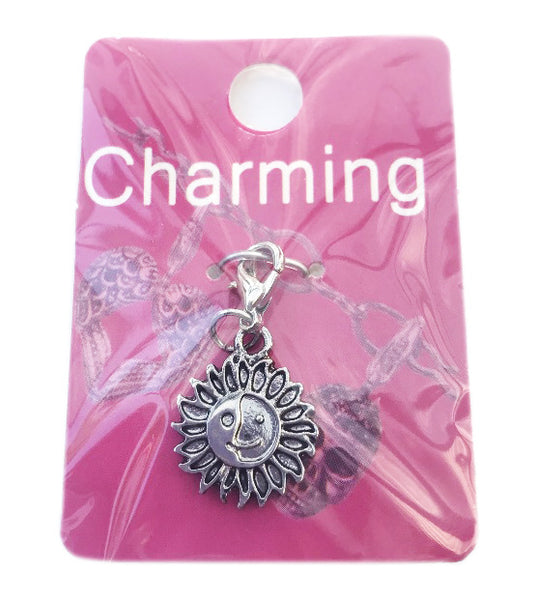 Sun Clip On Charm